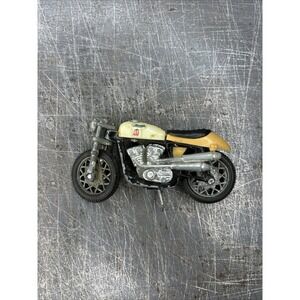 VINTAGE 1976 IDEAL EVEL KNIEVEL PRECISION MINIATURES STUNT CYCLE 3.5 X 3" PARTS